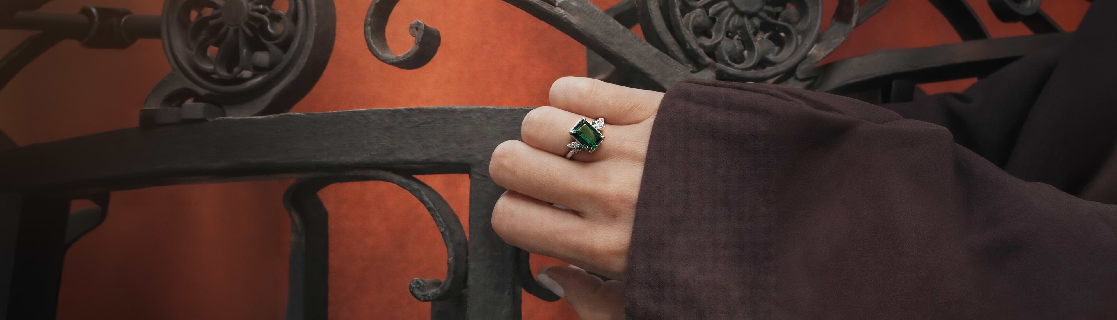 Gemstone Engagement Rings