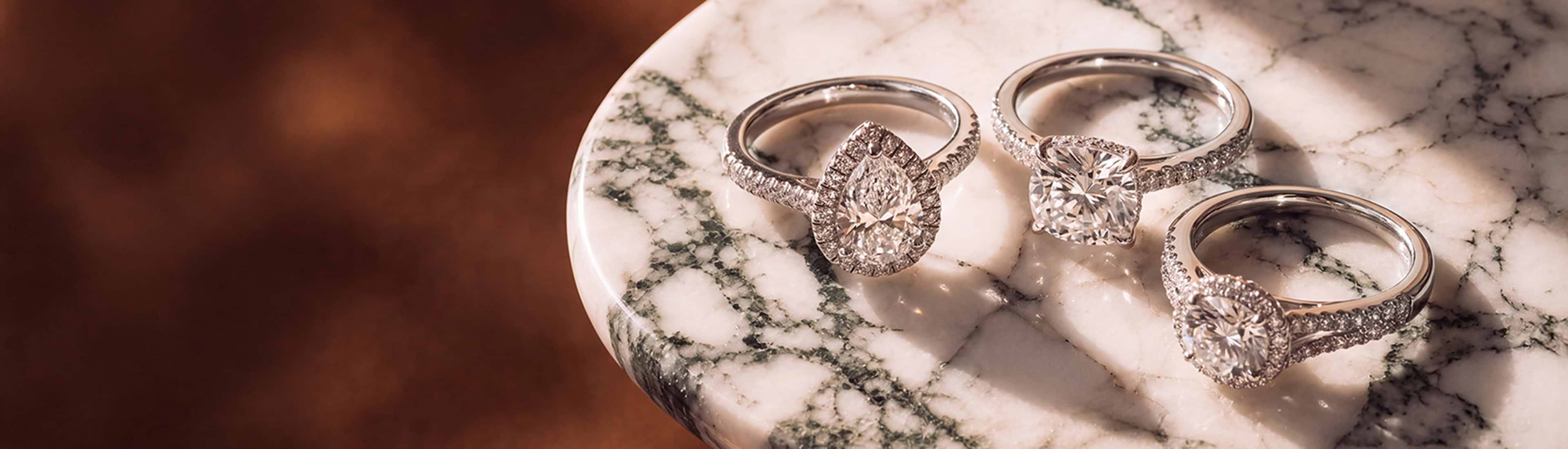 Halo Engagement Rings