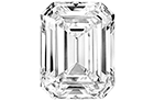 Smaragd labbodlad diamant