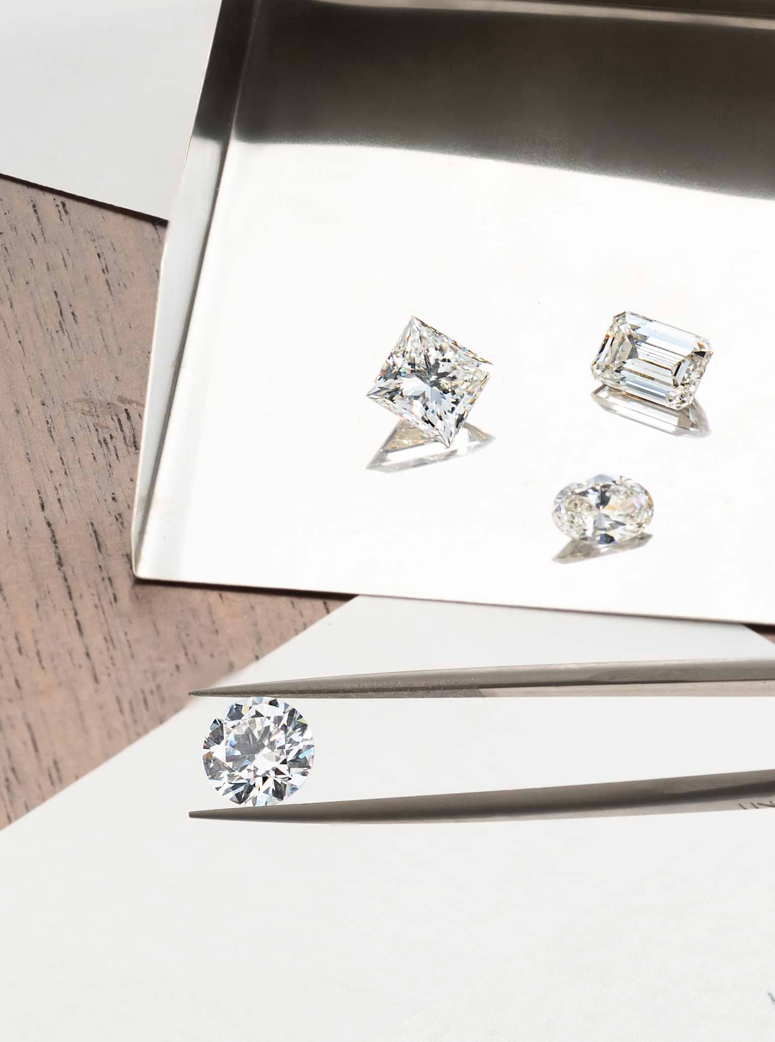 Round & Fancy Shape Diamond Cuts