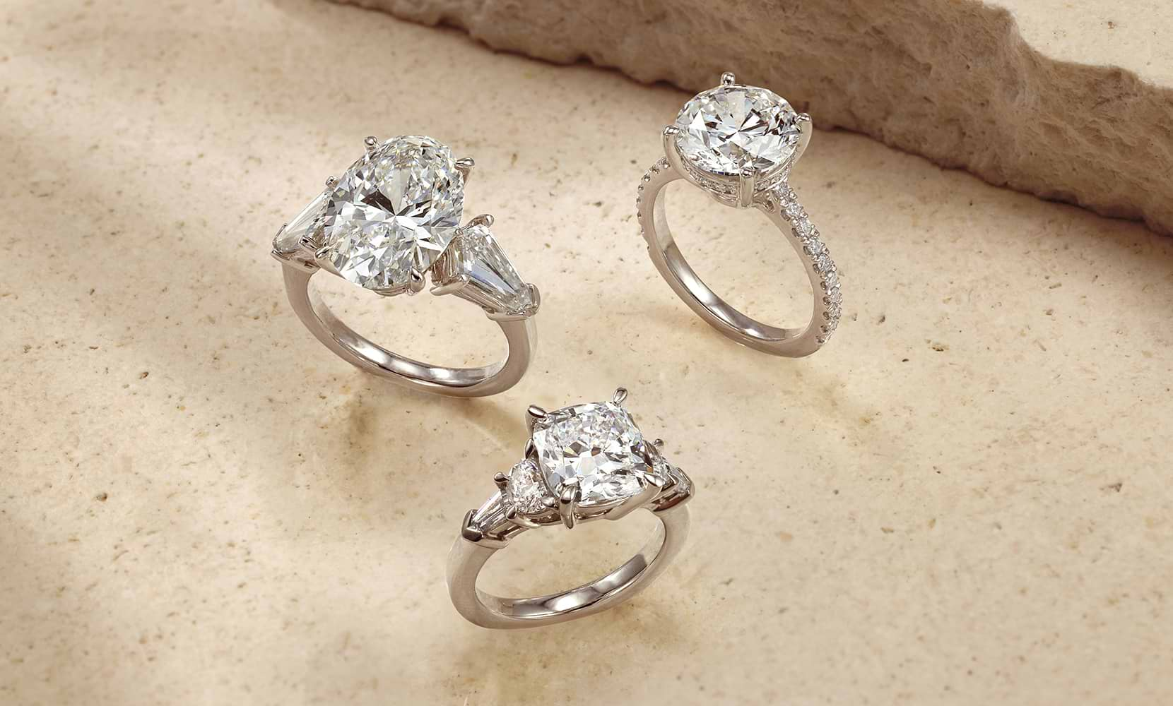 Modern Style Engagement Rings 2024