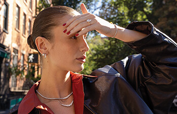 Completed Engagement Ring and Certified Radiant Lab Grown Diamond