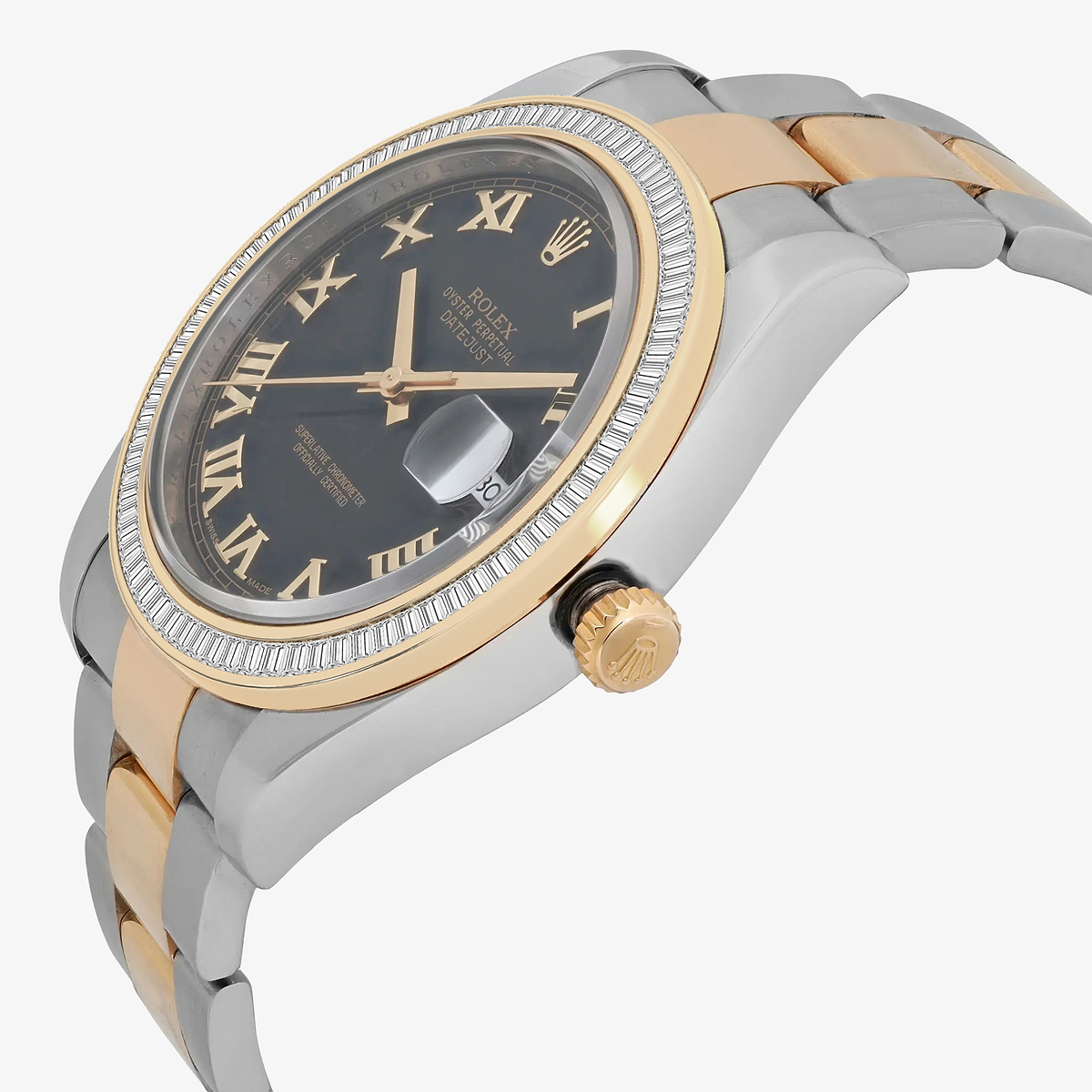 Additional Image 2 for  2 1/3 ctw Baguette Lab Grown Diamond  Rolex Watch