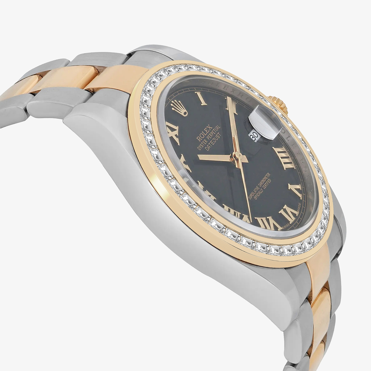 Additional Image 3 for  2 7/8 ctw Trapezoid Lab Grown Diamond  Rolex Watch