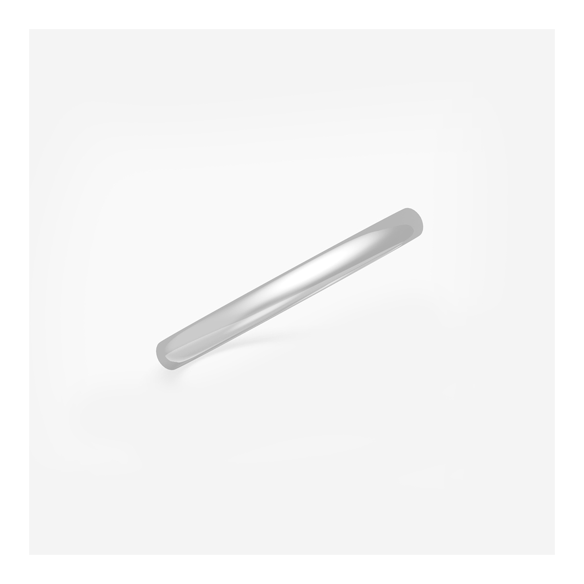 Additional Image 1 for  2mm High Polished Classic Wedding Band