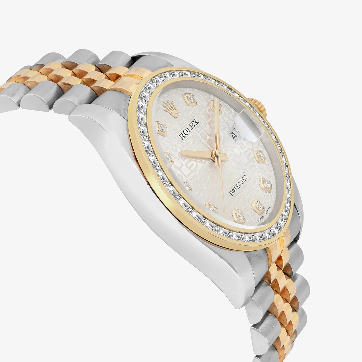 Additional Image 3 for  2 2/3 ctw Trapezoid Lab Grown Diamond  Rolex Watch