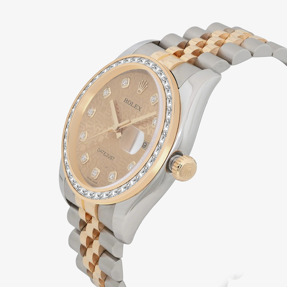 Additional Image 2 for  2 2/3 ctw Trapezoid Lab Grown Diamond  Rolex Watch