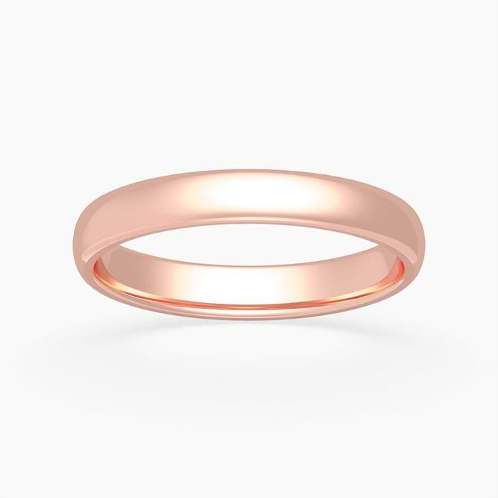 High Polished Classic Wedding Band