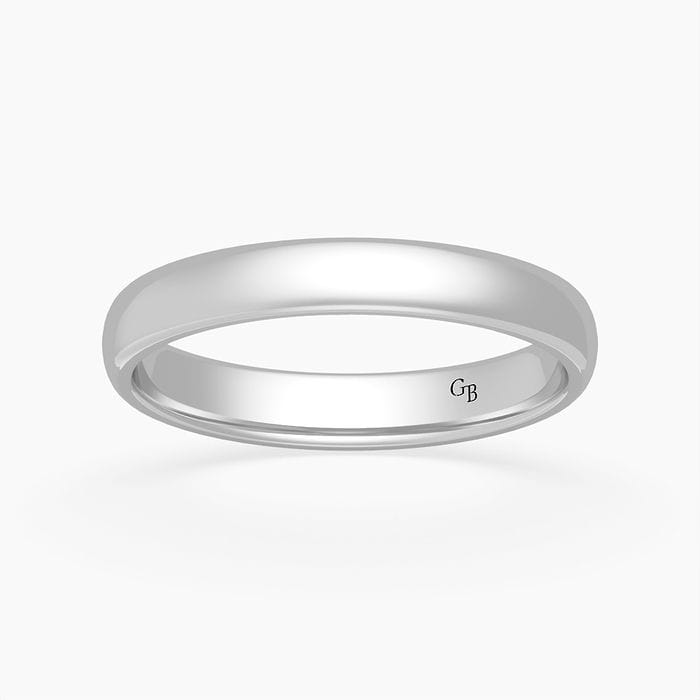 High Polished Classic Wedding Band