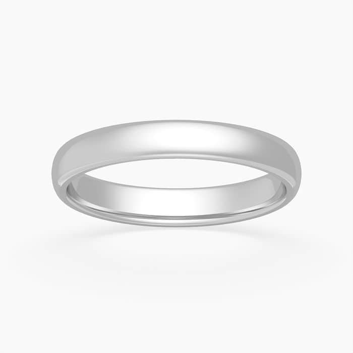 High Polished Classic Wedding Band
