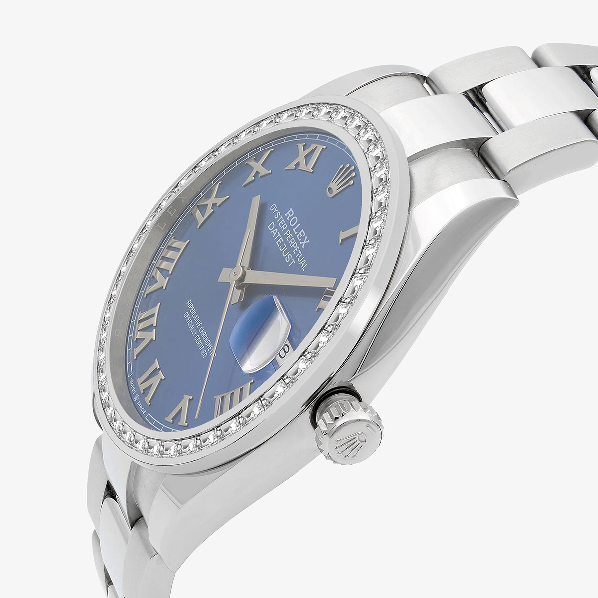 Additional Image 2 for  2 1/3 ctw Baguette Lab Grown Diamond  Rolex Watch