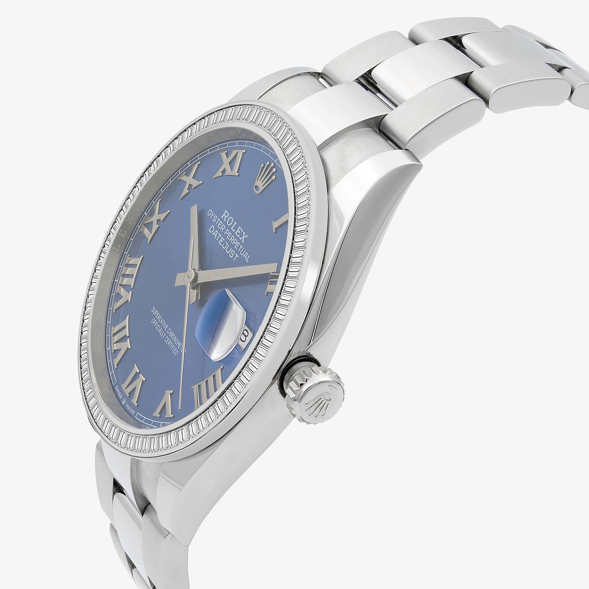 Additional Image 2 for  2 1/3 ctw Baguette Lab Grown Diamond  Rolex Watch