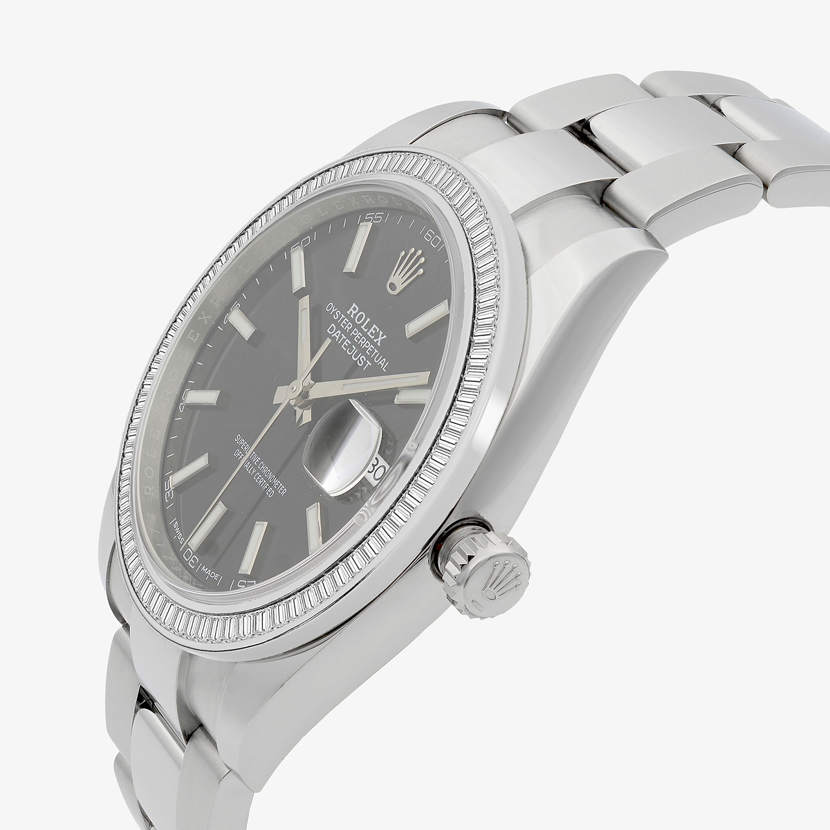 Additional Image 2 for  2 1/3 ctw Baguette Lab Grown Diamond  Rolex Watch