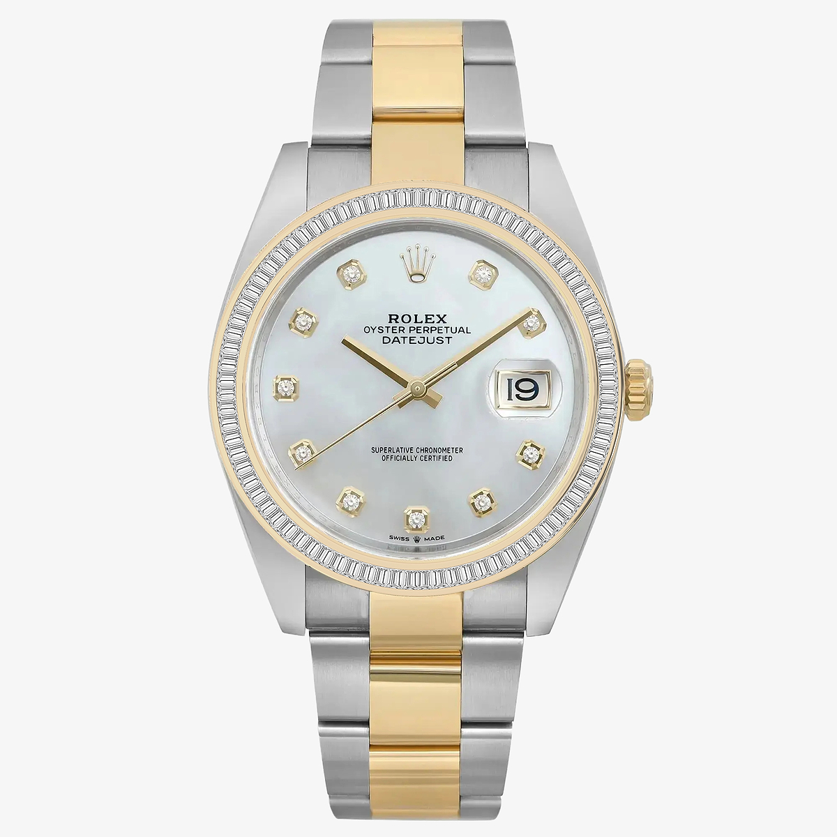 2 1/3 ctw Baguette Lab Grown Diamond  Rolex Watch