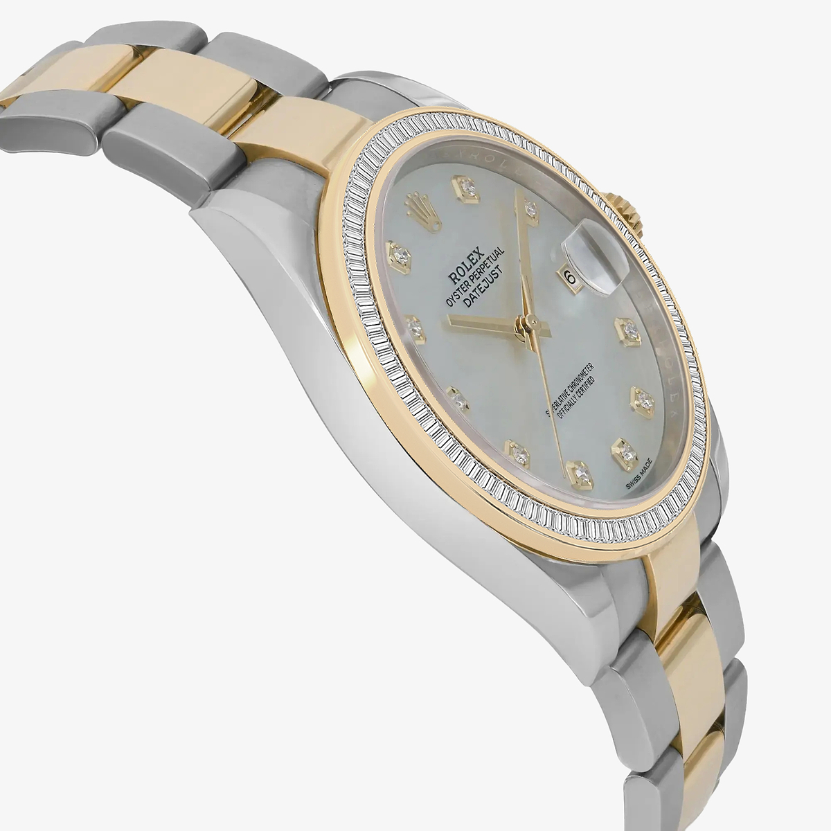 Additional Image 3 for  2 1/3 ctw Baguette Lab Grown Diamond  Rolex Watch