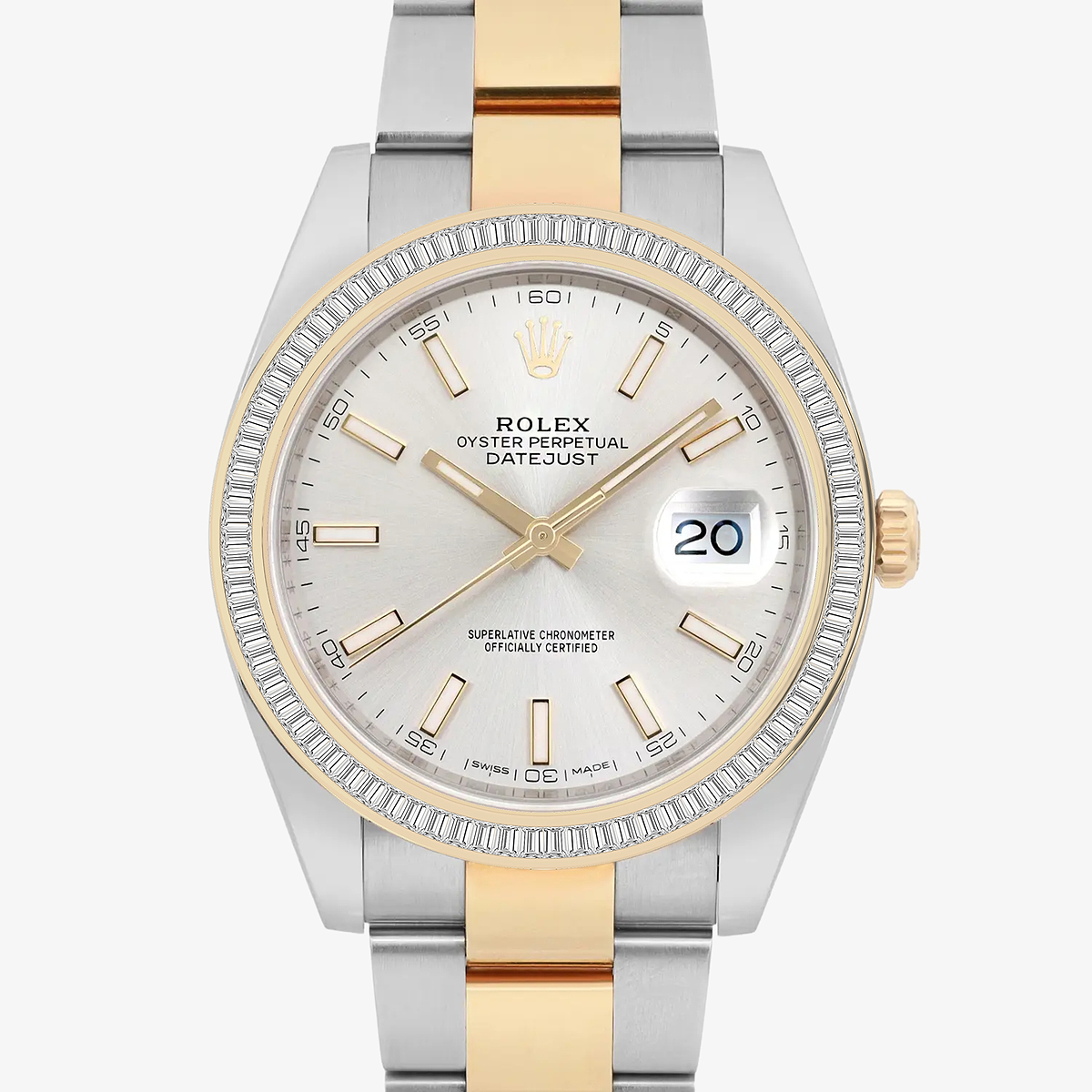 Additional Image 1 for  2 1/3 ctw Baguette Lab Grown Diamond  Rolex Watch