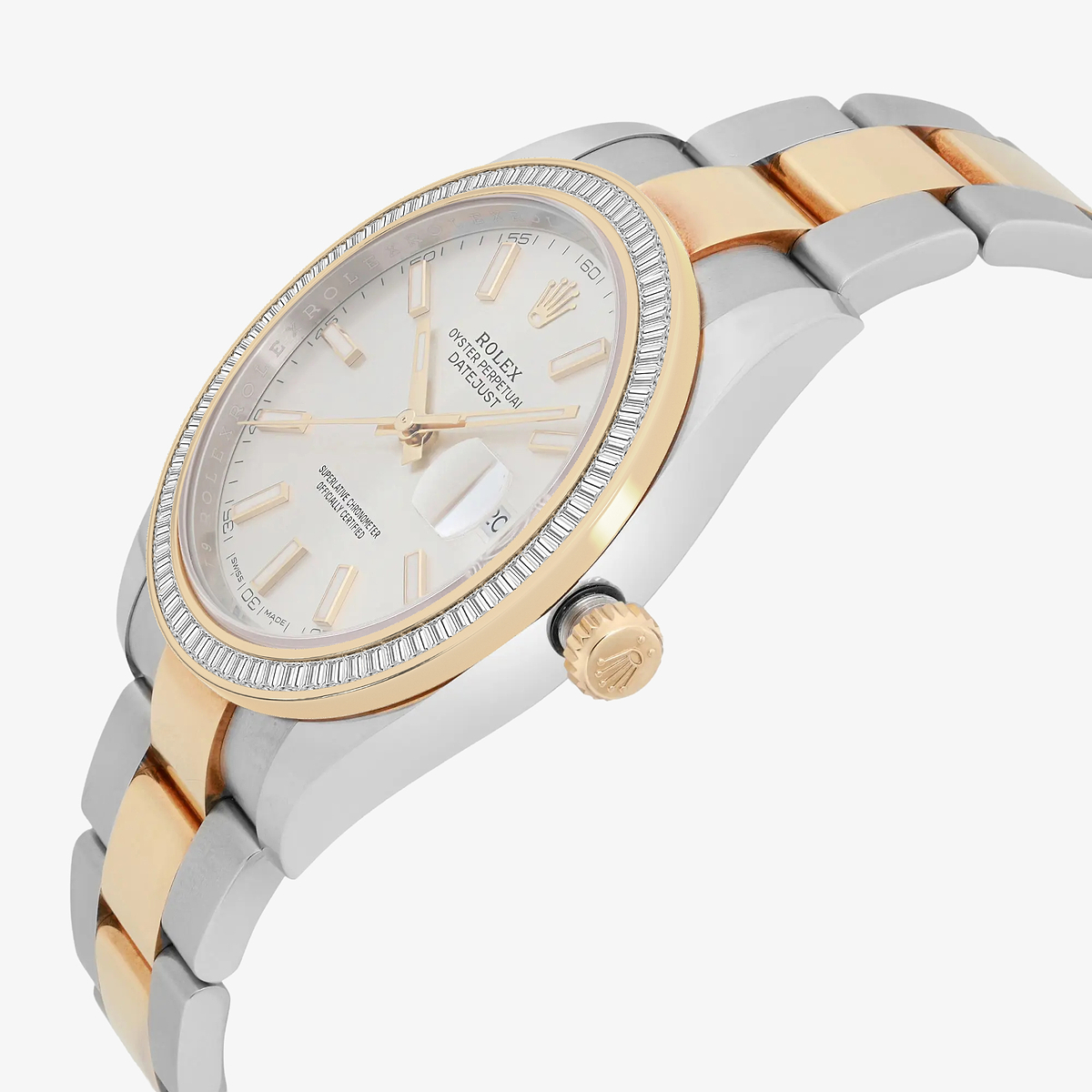Additional Image 2 for  2 1/3 ctw Baguette Lab Grown Diamond  Rolex Watch
