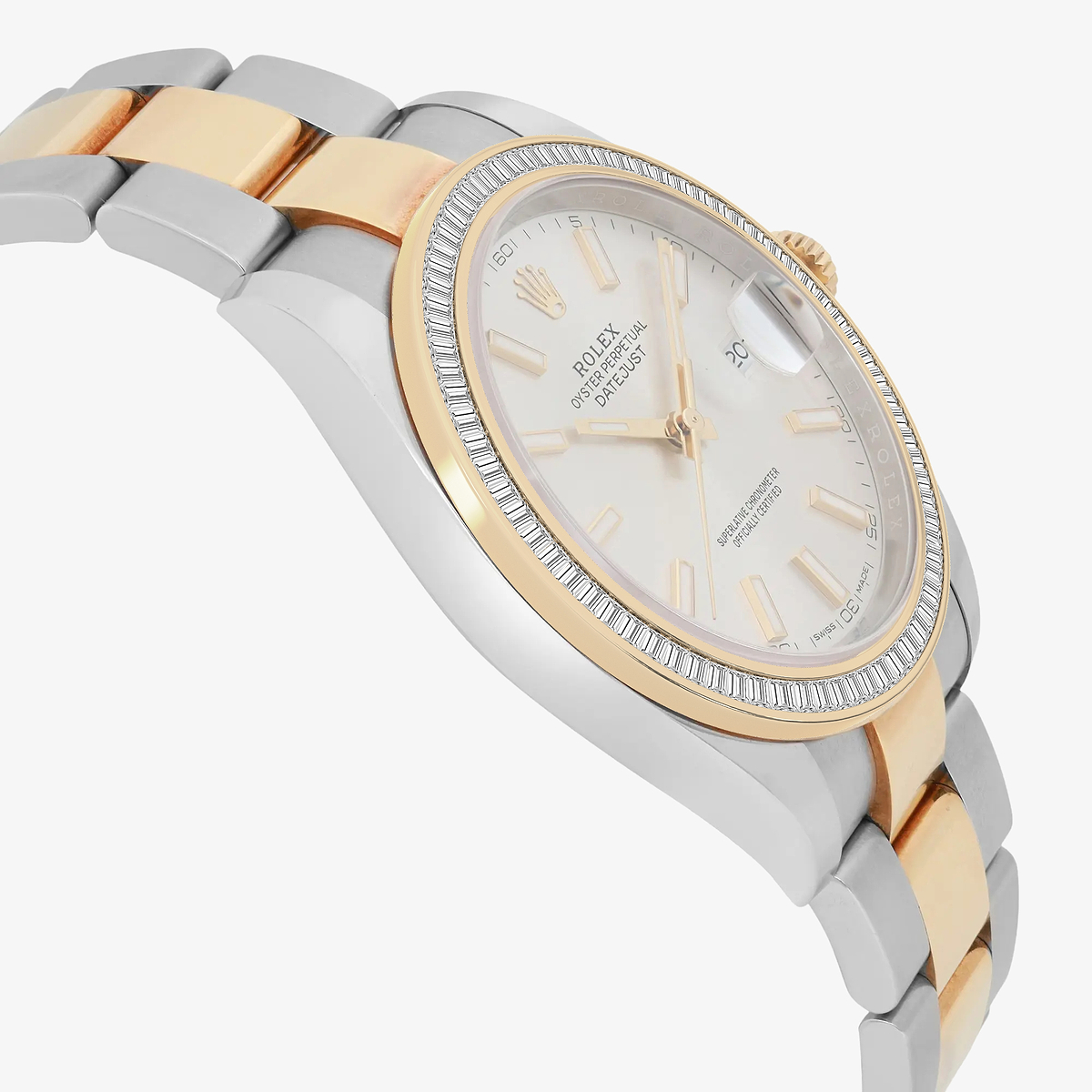 Additional Image 3 for  2 1/3 ctw Baguette Lab Grown Diamond  Rolex Watch