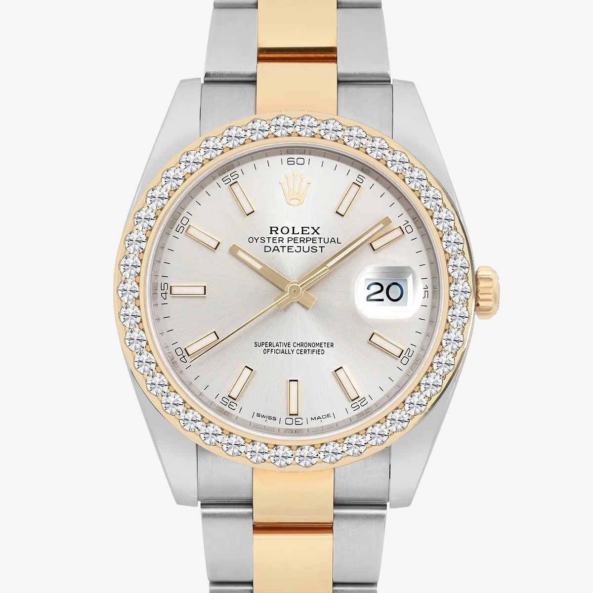 Additional Image 1 for  3 ctw Round Lab Grown Diamond  Rolex Watch