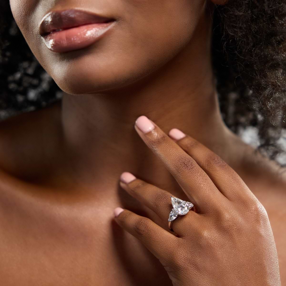 Milan Ring 18K White Gold, GH, VS2+