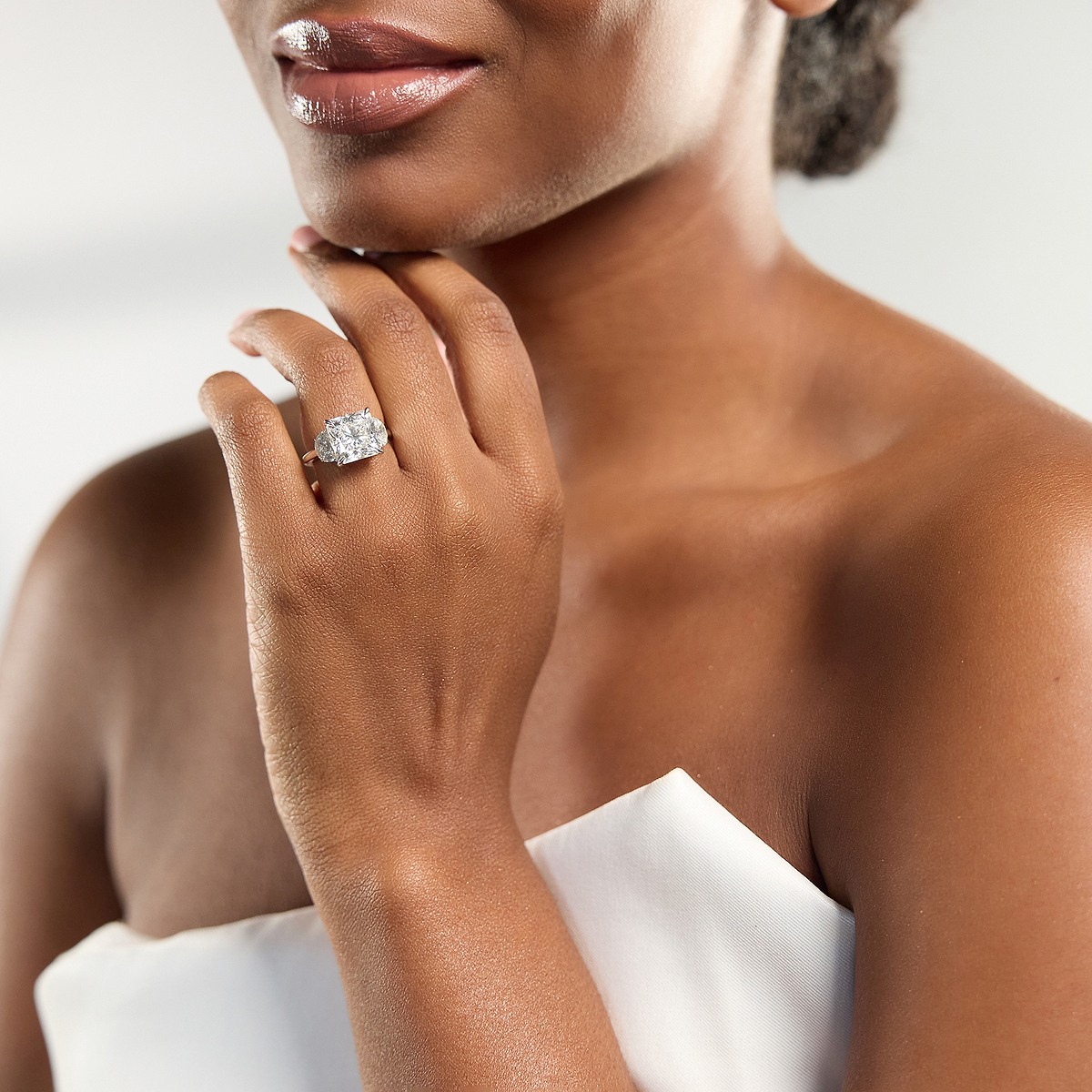 Lisbon Ring 18K White Gold, GH, VS2+
