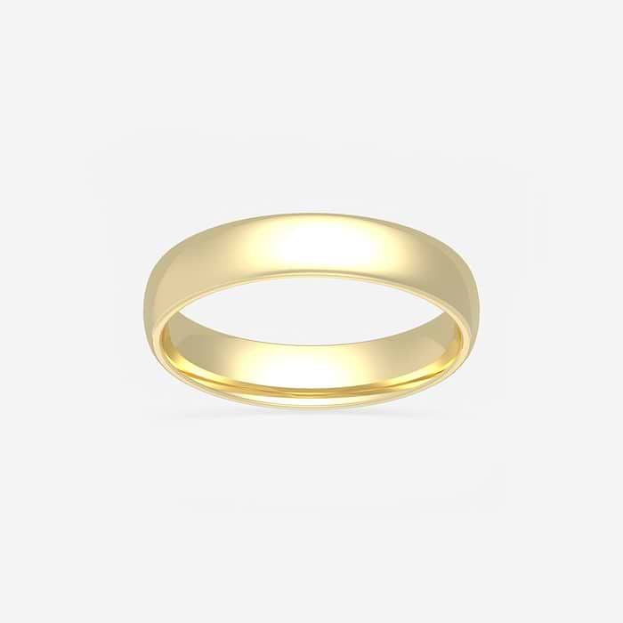 High Polished Classic Wedding Band