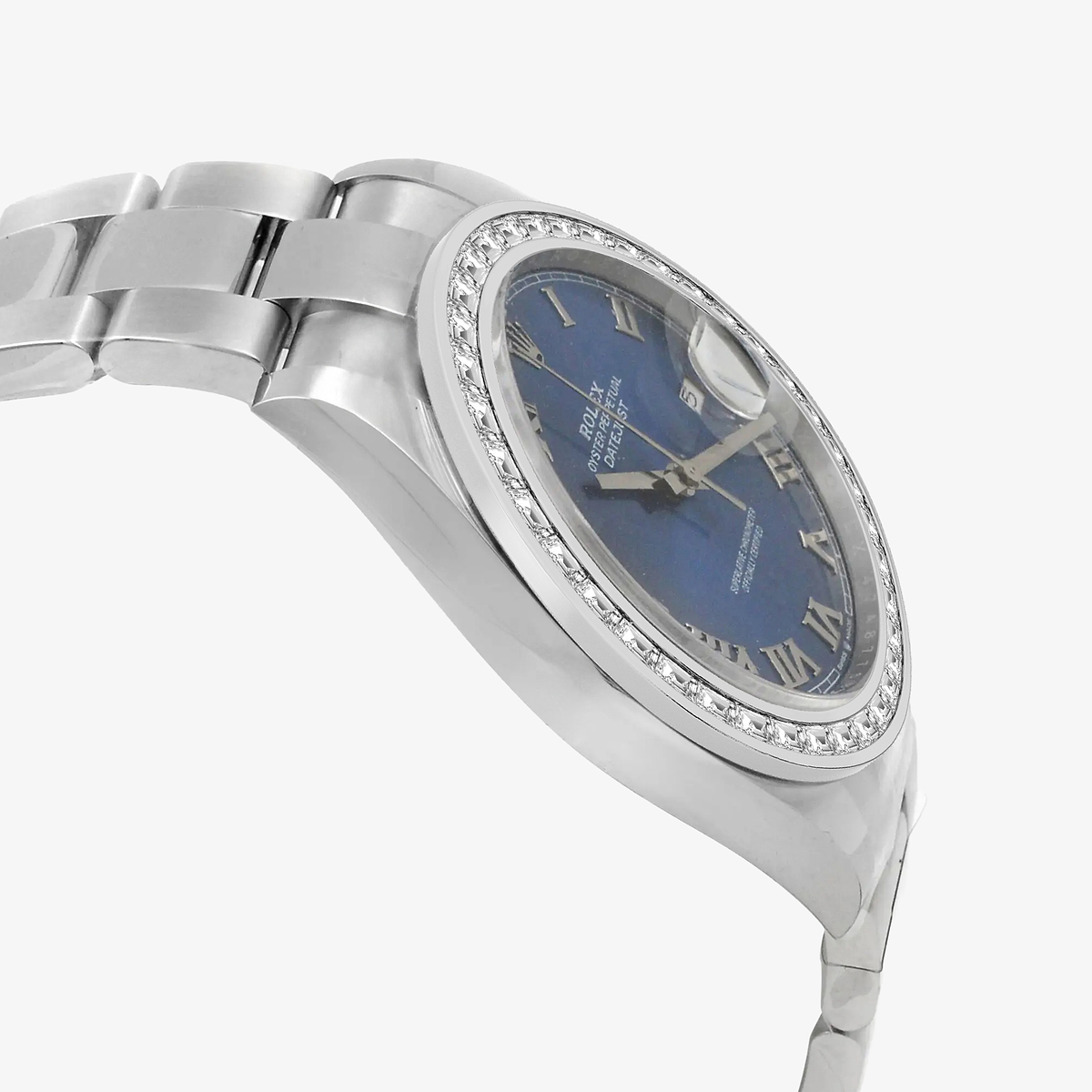Additional Image 3 for  2 7/8 ctw Trapezoid Lab Grown Diamond  Rolex Watch