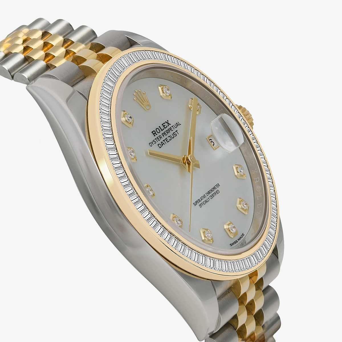 Additional Image 2 for  3 ctw Round Lab Grown Diamond  Rolex Watch