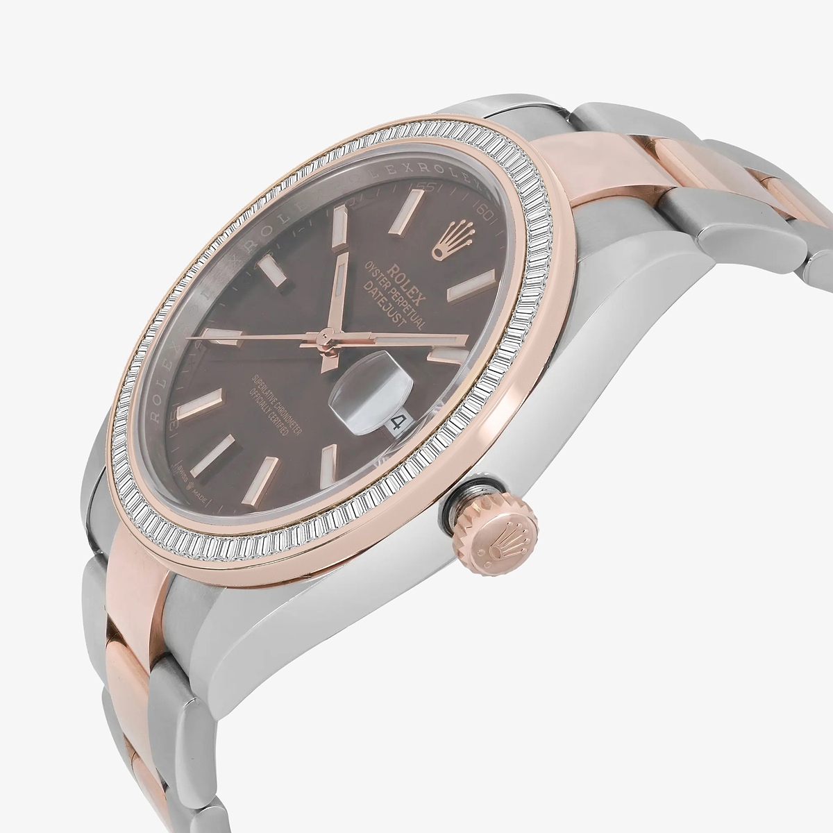 Additional Image 2 for  2 1/3 ctw Baguette Lab Grown Diamond  Rolex Watch
