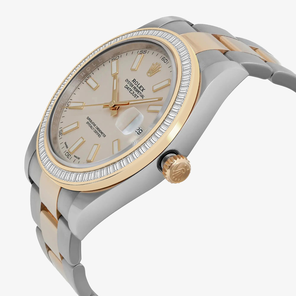 Additional Image 2 for  2 1/3 ctw Baguette Lab Grown Diamond  Rolex Watch