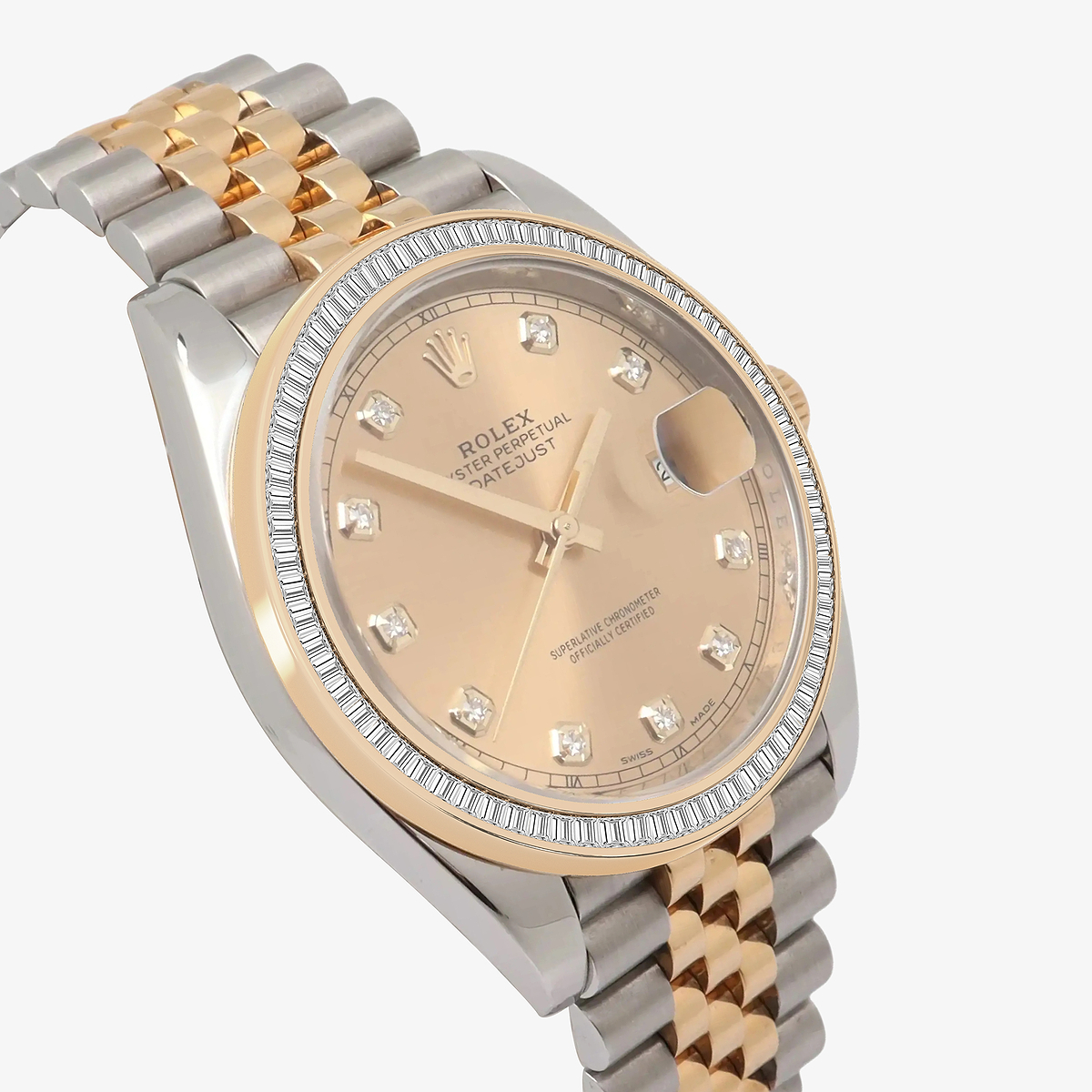 Additional Image 2 for  2 1/3 ctw Baguette Lab Grown Diamond  Rolex Watch