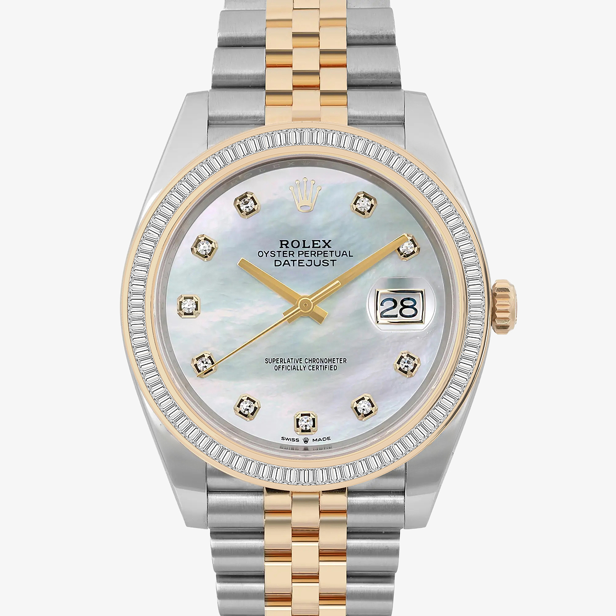 Additional Image 1 for  2 1/3 ctw Baguette Lab Grown Diamond  Rolex Watch