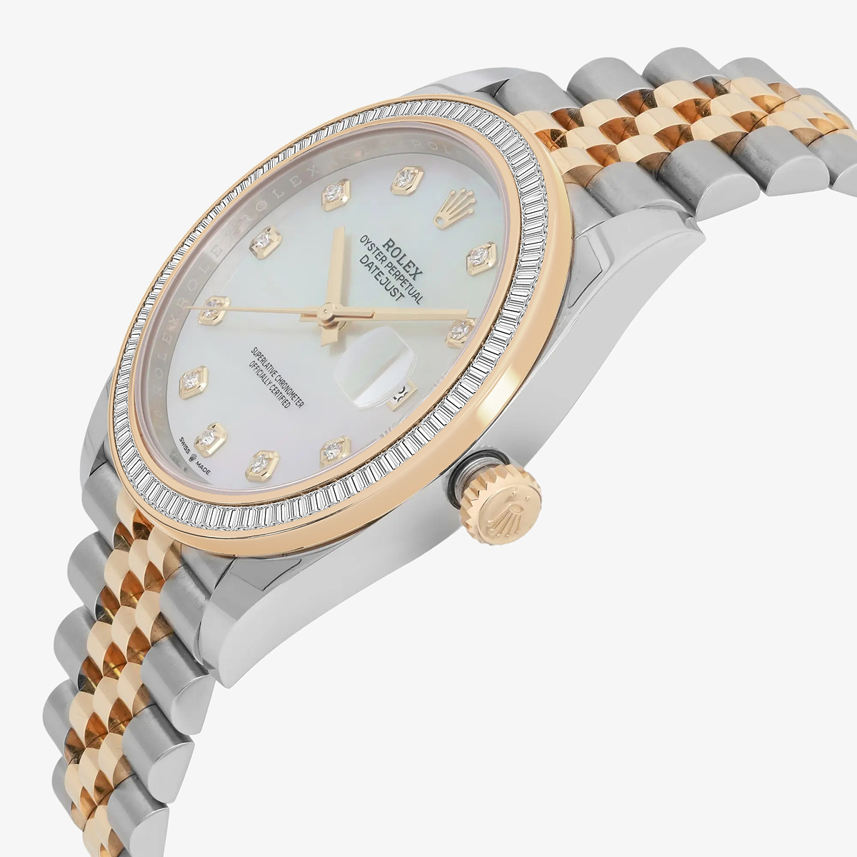 Additional Image 2 for  2 1/3 ctw Baguette Lab Grown Diamond  Rolex Watch