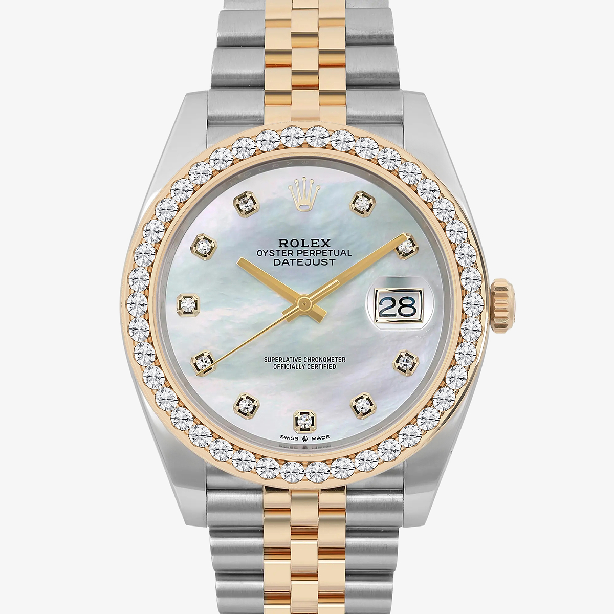 Additional Image 1 for  3 ctw Round Lab Grown Diamond  Rolex Watch