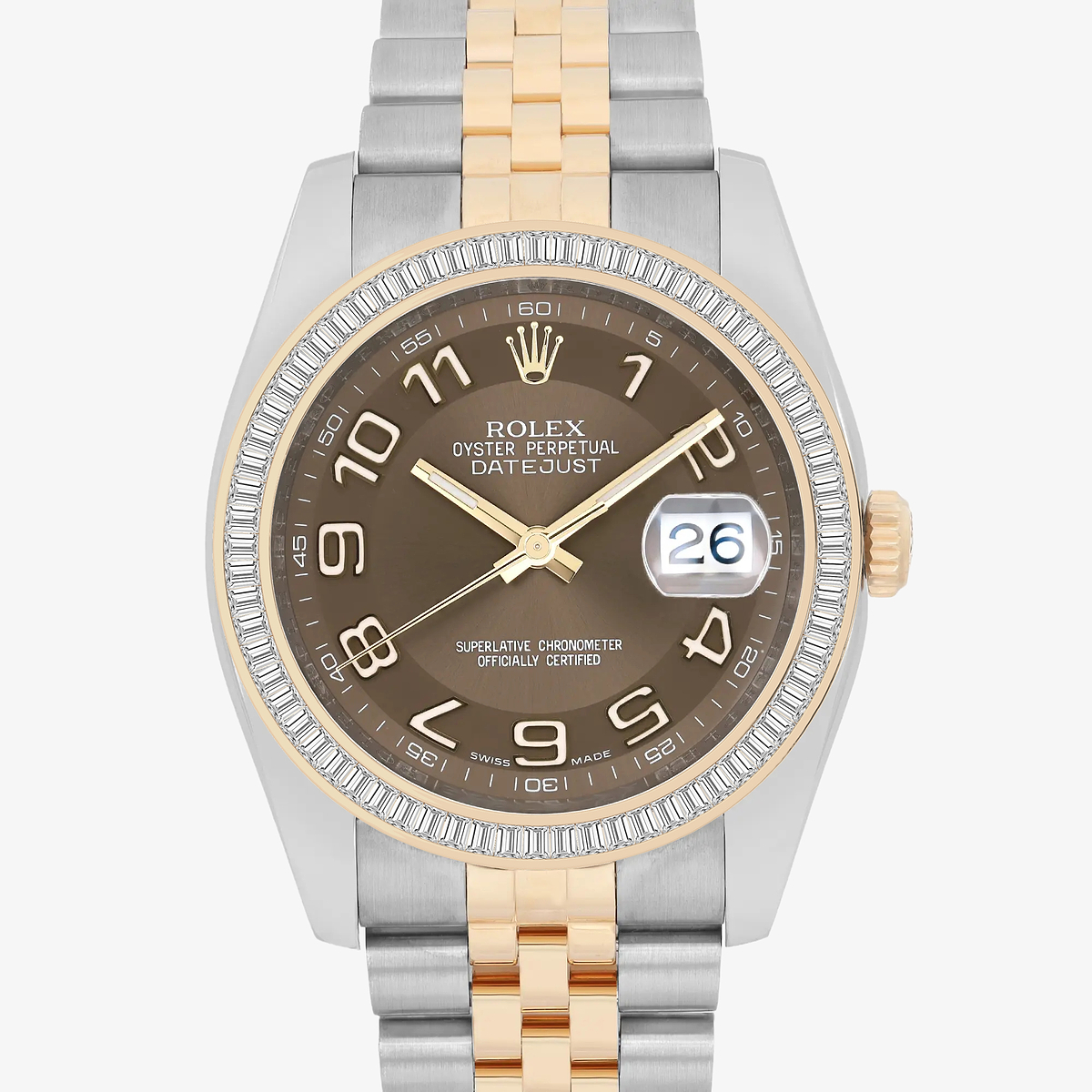 Additional Image 1 for  3 ctw Baguette Lab Grown Diamond  Rolex Watch