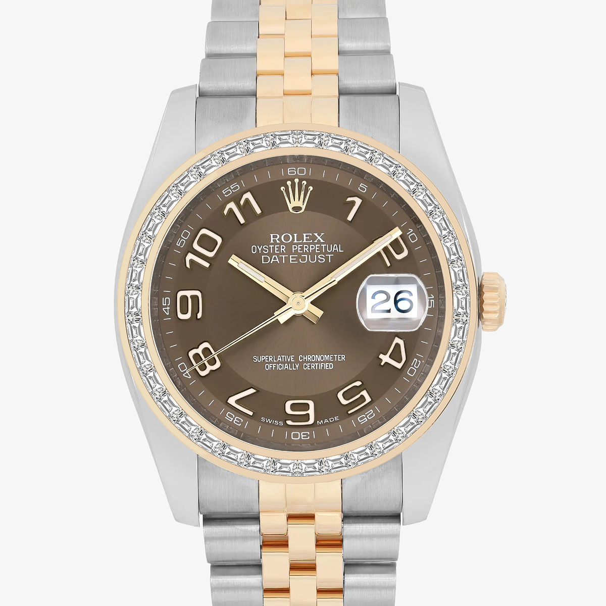Additional Image 1 for  2 2/3 ctw Trapezoid Lab Grown Diamond  Rolex Watch