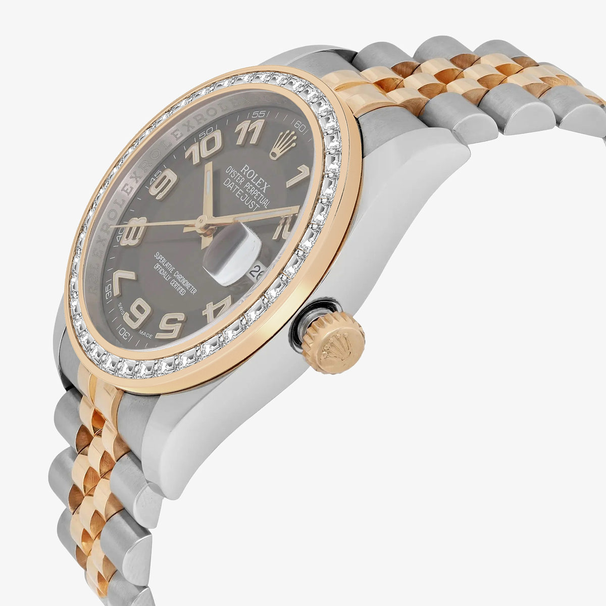 Additional Image 2 for  2 2/3 ctw Trapezoid Lab Grown Diamond  Rolex Watch