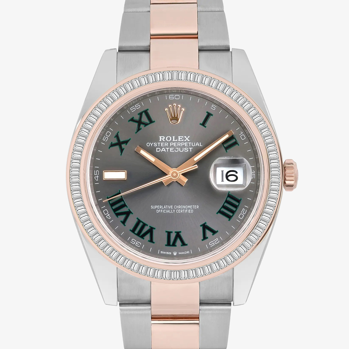 Additional Image 1 for  2 1/3 ctw Baguette Lab Grown Diamond  Rolex Watch