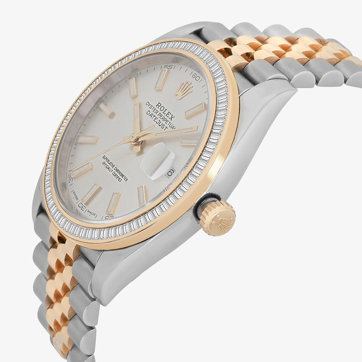 Additional Image 2 for  2 1/3 ctw Baguette Lab Grown Diamond  Rolex Watch
