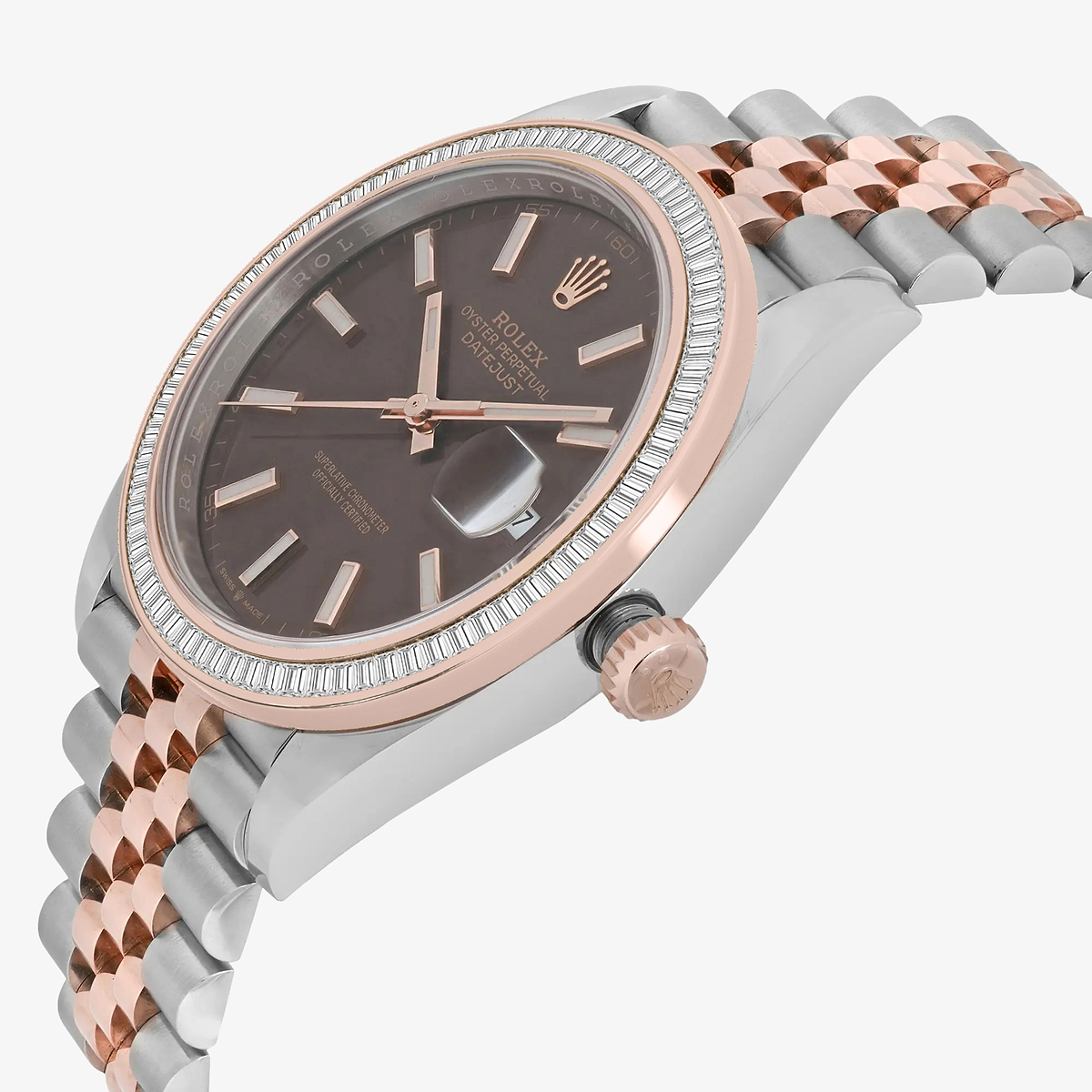 Additional Image 2 for  2 1/3 ctw Baguette Lab Grown Diamond  Rolex Watch
