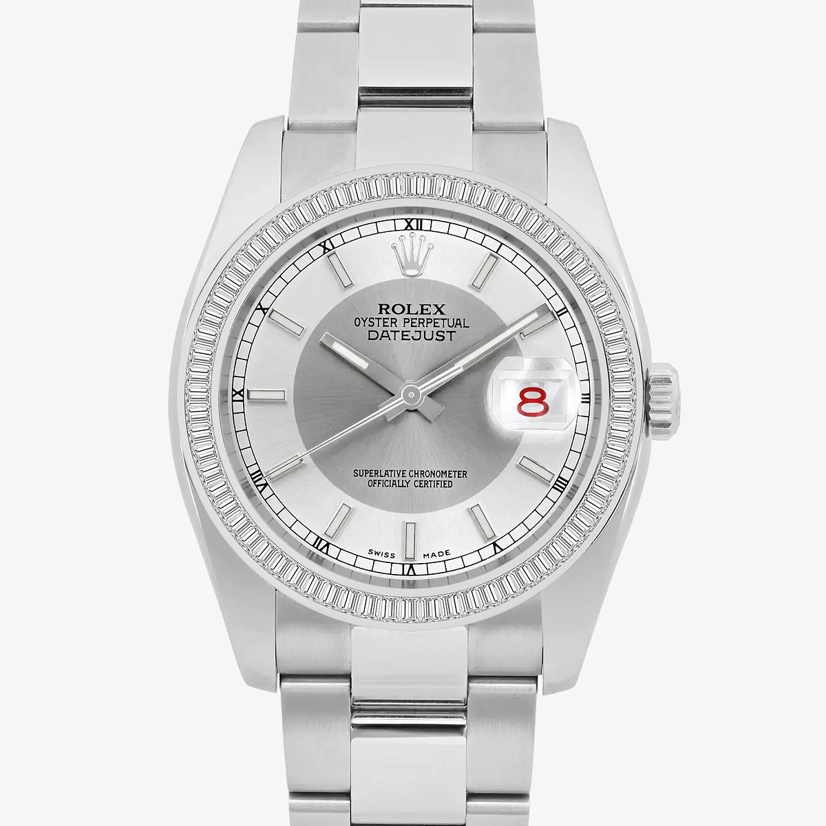 Additional Image 1 for  3 ctw Baguette Lab Grown Diamond  Rolex Watch