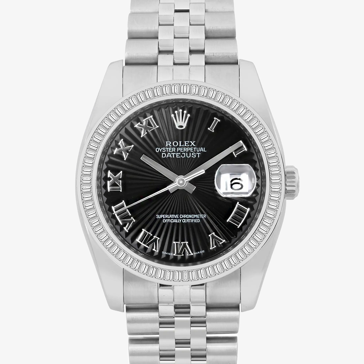 Additional Image 1 for  3 ctw Baguette Lab Grown Diamond  Rolex Watch