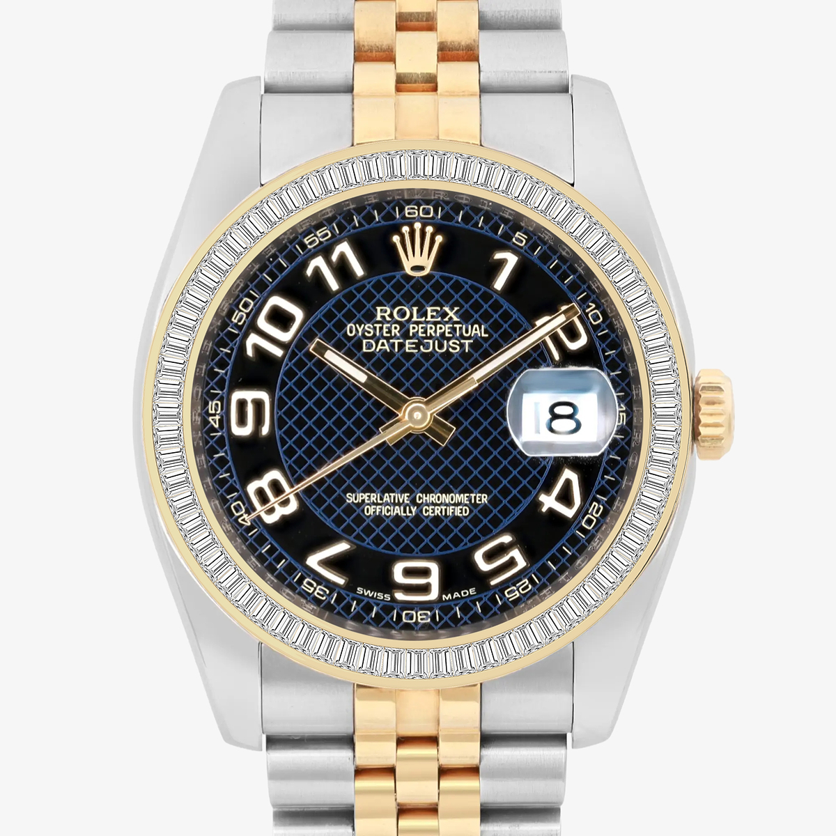 Additional Image 1 for  3 ctw Baguette Lab Grown Diamond  Rolex Watch