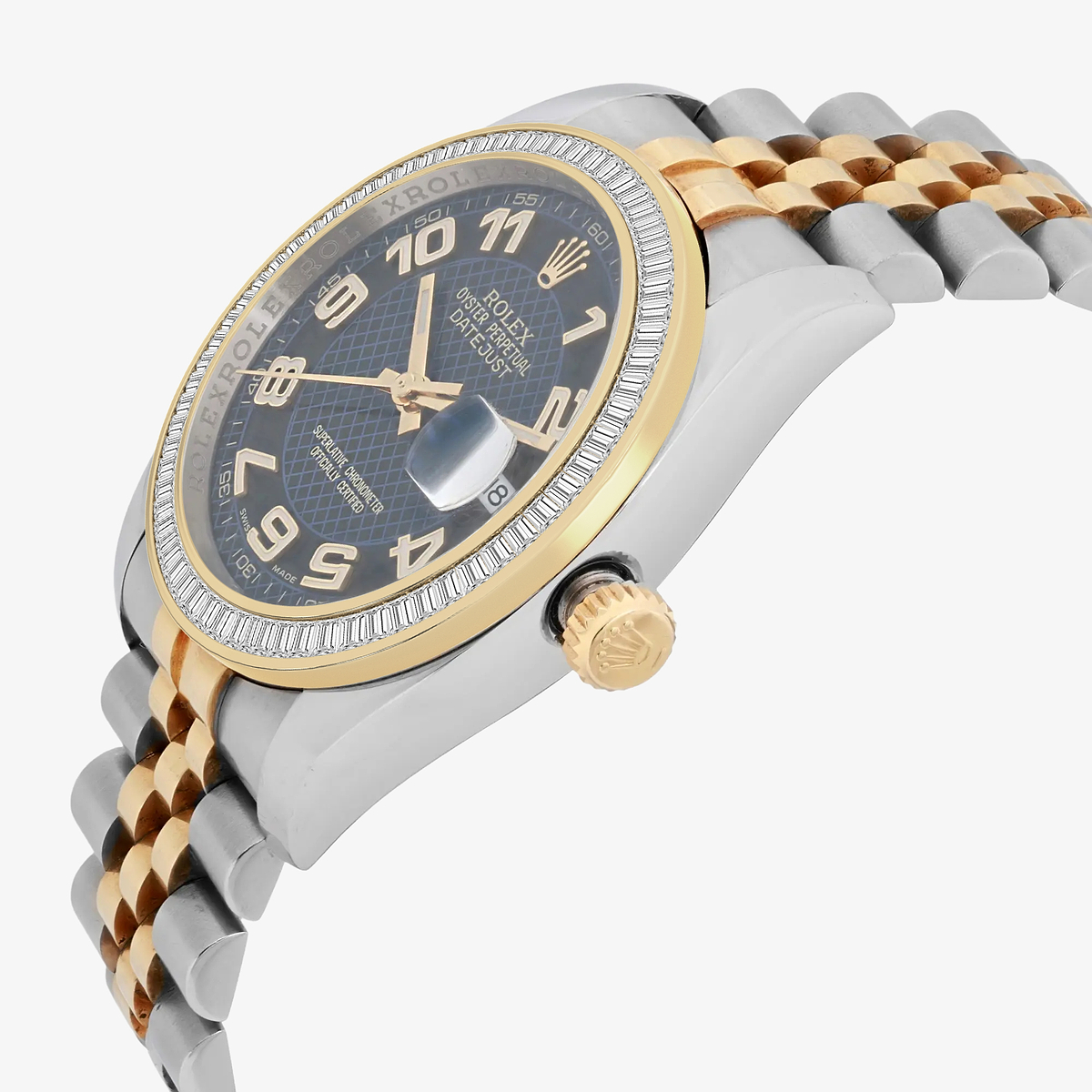 Additional Image 2 for  3 ctw Baguette Lab Grown Diamond  Rolex Watch