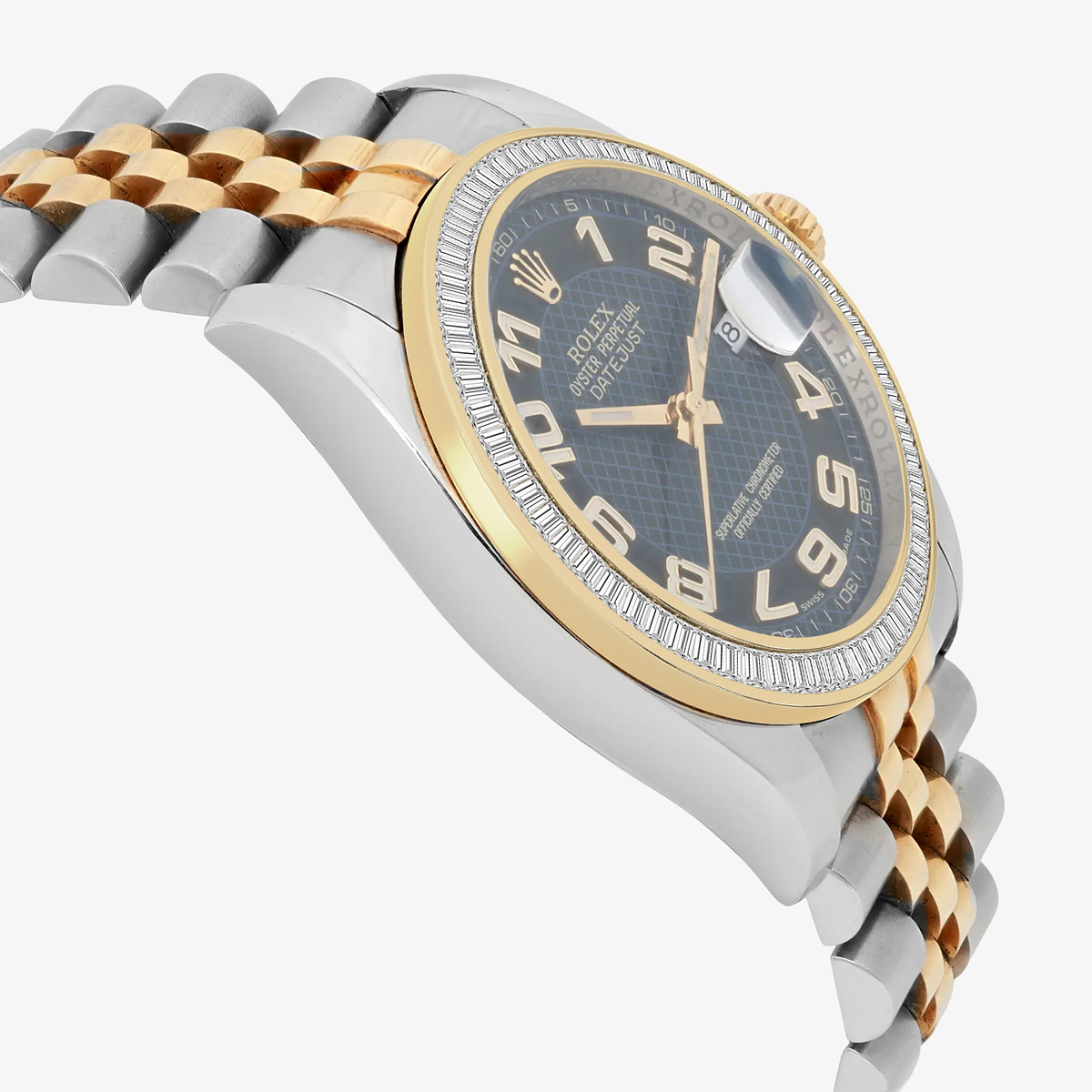 Additional Image 3 for  3 ctw Baguette Lab Grown Diamond  Rolex Watch