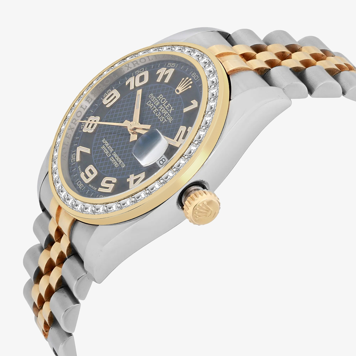 Additional Image 2 for  2 2/3 ctw Trapezoid Lab Grown Diamond  Rolex Watch