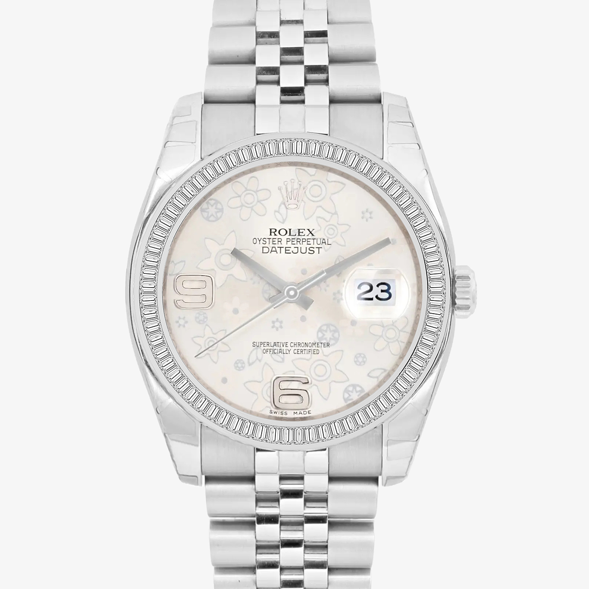 Additional Image 1 for  3 ctw Baguette Lab Grown Diamond  Rolex Watch