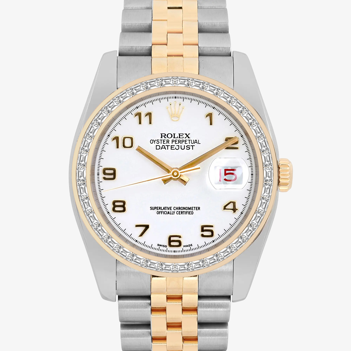 Additional Image 1 for  2 2/3 ctw Trapezoid Lab Grown Diamond  Rolex Watch