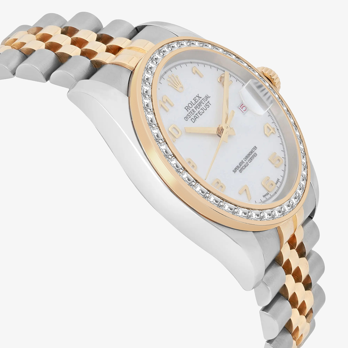 Additional Image 3 for  2 2/3 ctw Trapezoid Lab Grown Diamond  Rolex Watch