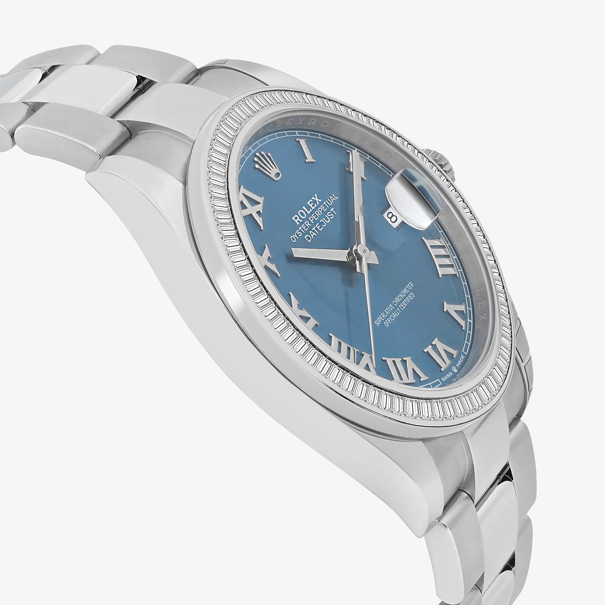 Additional Image 2 for  2 1/3 ctw Baguette Lab Grown Diamond  Rolex Watch